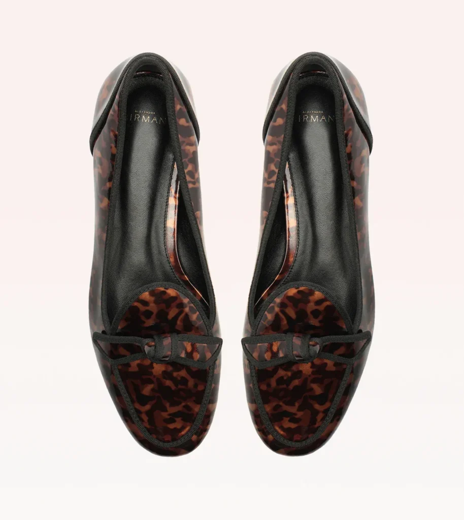 Grosgrain Tortoise Loafer Full Size Image 3