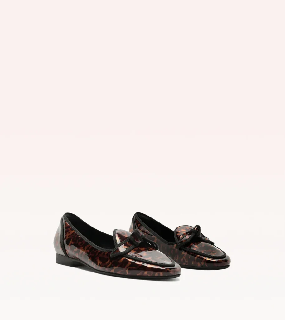 Grosgrain Tortoise Loafer Full Size Image 4
