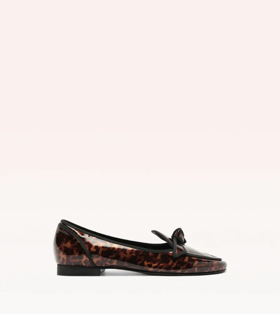 Grosgrain Tortoise Loafer Full Size Image 1