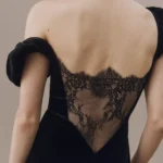 Sweetheart Puff-Sleeve Lace-Back Maxi Dress Thumbnail 5