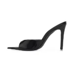 Brea 100MM Patent High Heel Slippers Thumbnail 2