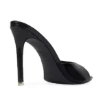 Brea 100MM Patent High Heel Slippers Thumbnail 3