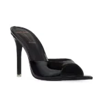 Brea 100MM Patent High Heel Slippers Thumbnail 4