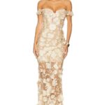 Jasmine Off The Shoulder Gown Thumbnail 1