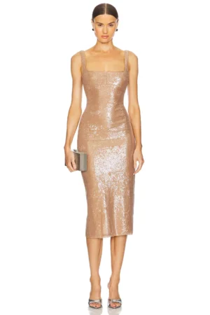 CAMILA COELHO Veda Midi Dress