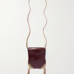 Château Treasures Embellished Textured-leather Shoulder Bag Thumbnail 3