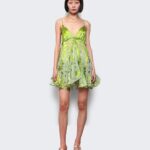 Burnout Fluted Chemise Dress Thumbnail 1