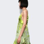 Burnout Fluted Chemise Dress Thumbnail 2