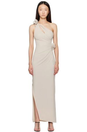 COPERNI Asymmetric Flower Maxi Dress