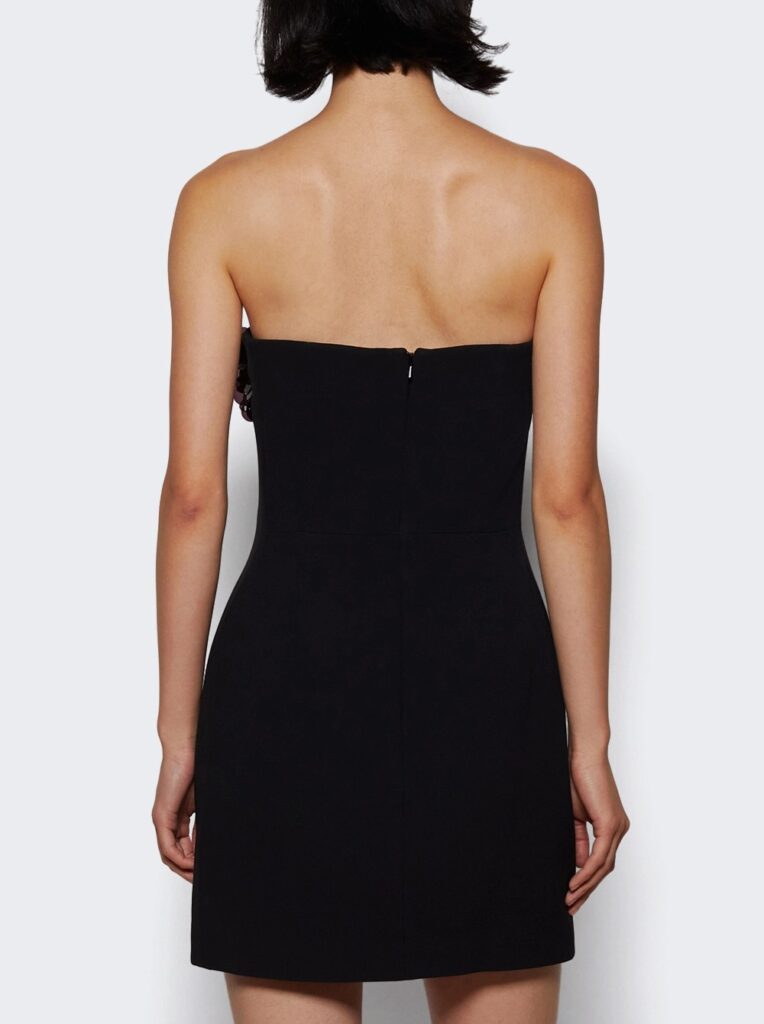 Payette Embr Trim Mini Strapless Dress Full Size Image 4