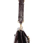 Croc Embossed Leather Satchel Thumbnail 6