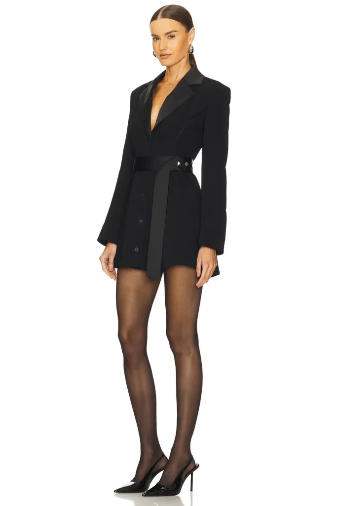 Tux Mini Dress Full Size Image 3