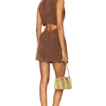 Atlas Suede Mini Dress Thumbnail 3