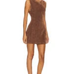 Atlas Suede Mini Dress Thumbnail 2