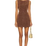 Atlas Suede Mini Dress Thumbnail 1