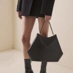 Facet Leather Top-Handle Bag Thumbnail 4