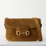 1955 Horsebit Suede Shoulder Bag Thumbnail 1
