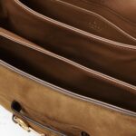 1955 Horsebit Suede Shoulder Bag Thumbnail 3