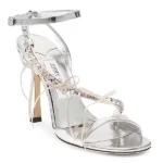 Lula 100mm Patent Leather Bow Sandals Thumbnail 2