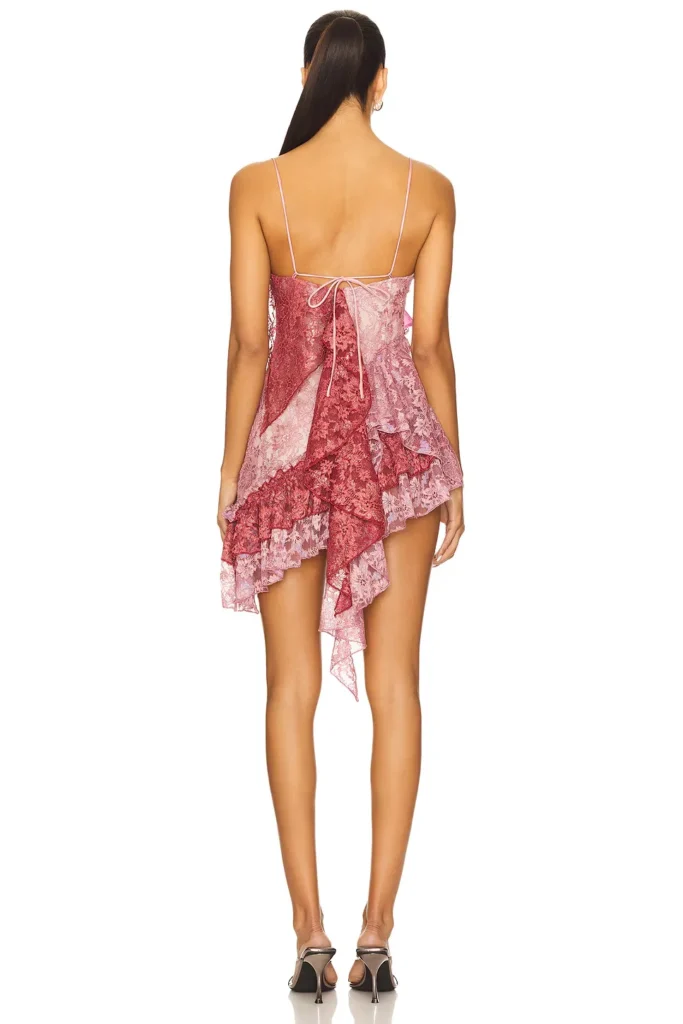 Lace Mini Dress Full Size Image 3