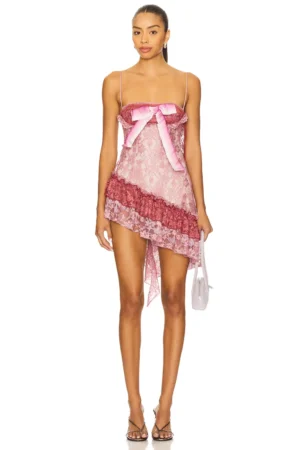 KIM SHUI Lace Mini Dress