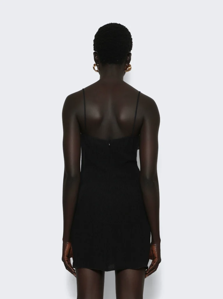 Magda Butrym Sleeveless Crepe Beach Mini Dress Full Size Image 2