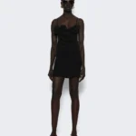 Magda Butrym Sleeveless Crepe Beach Mini Dress Thumbnail 1