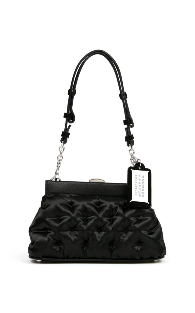 Glam Slam Small Embroidered Satin Clutch Full Size Image 1