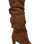 Calassohi Suede Slouchy Knee-High Boots Thumbnail 1