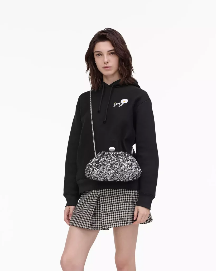 The Sequin Glam Small Clutch Full Size Image 4