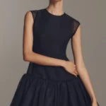 Tulle Drop-Waist Slip Dress Thumbnail 1