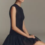 Tulle Drop-Waist Slip Dress Thumbnail 2