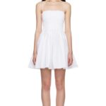 Shirred Bodice Minidress Thumbnail 1