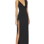 Tessa Draped Shoulder Maxi Dress Thumbnail 2