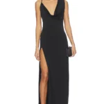 Tessa Draped Shoulder Maxi Dress Thumbnail 1