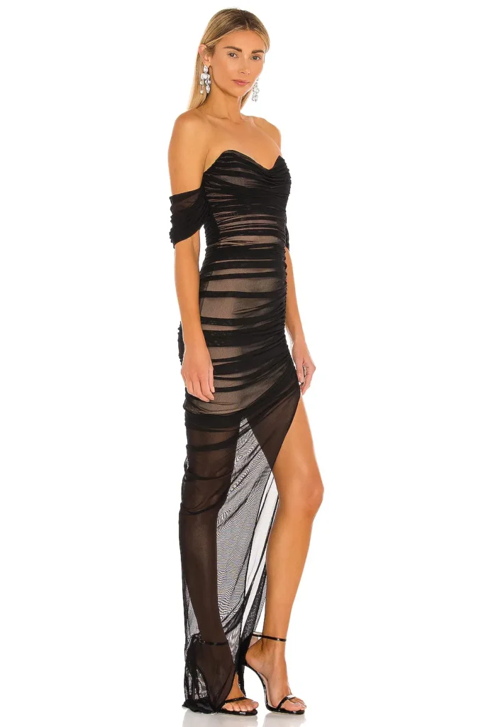 Dita Mesh Gown Full Size Image 4