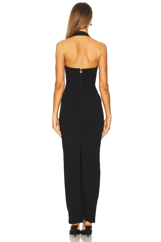 Natalia Halter Maxi Dress Full Size Image 3