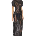 Cap Sleeve Long Dress Thumbnail 2