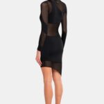 Spiral Long Sleeve Dress Thumbnail 3