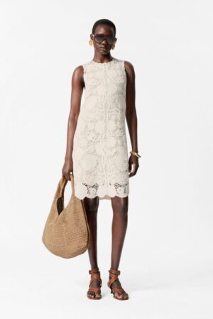 & OTHER STORIES Crochet Mini Dress