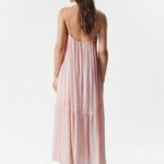 Strappy Embroidered Maxi Dress Thumbnail 3