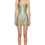 Green & Blue Benny Chainmail Minidress Thumbnail 1