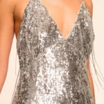 Annabelle Sequin Fringe Mini Dress Thumbnail 3