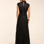 Catrin Lurex Plunging Gown Thumbnail 4