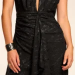 Catrin Lurex Plunging Gown Thumbnail 3