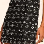 Lynda Embellished V-Neck Mini Dress Thumbnail 3