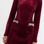 Edwiena Long Sleeve Mini Dress Thumbnail 4