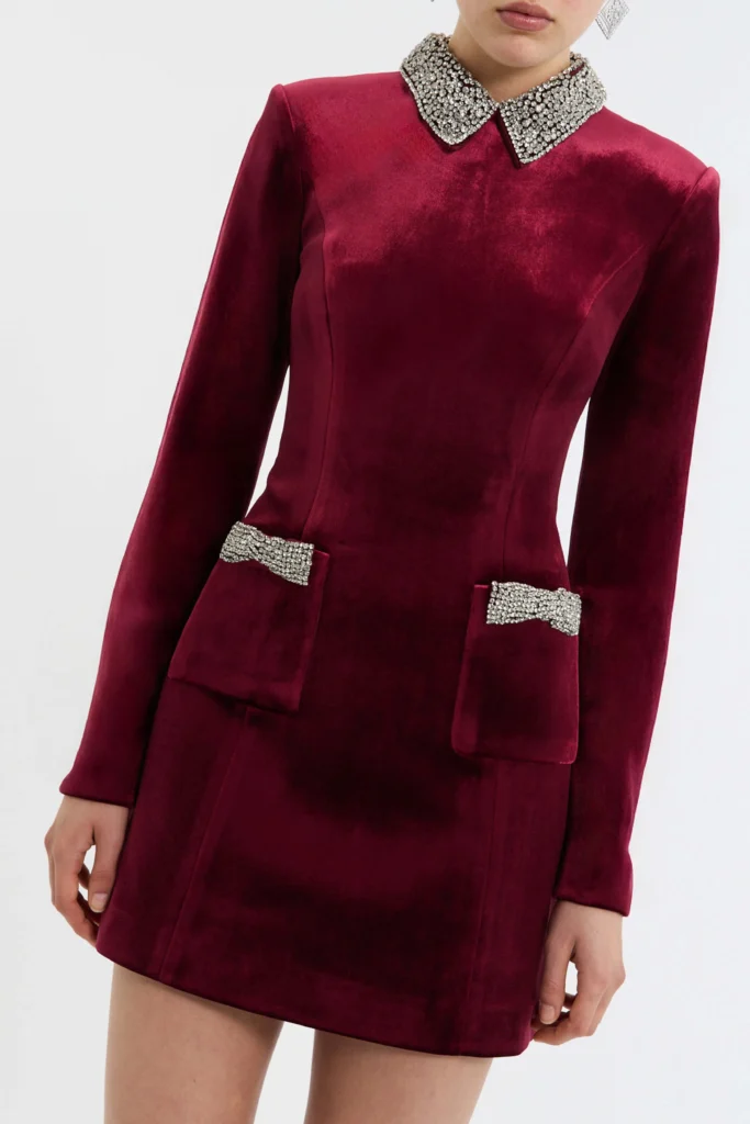 Edwiena Long Sleeve Mini Dress Full Size Image 4