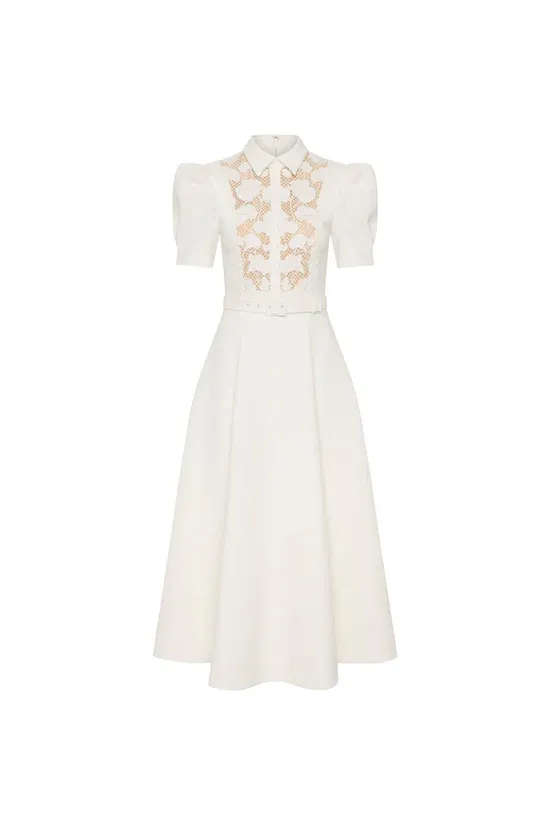 Parrish Short Sleeve Midi Dress Full Size Image 3