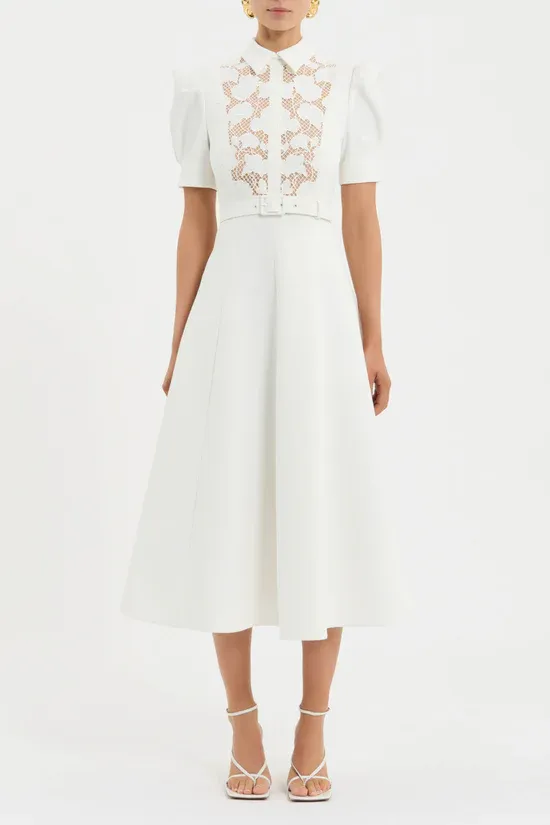 Parrish Short Sleeve Midi Dress Full Size Image 1